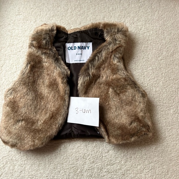 Old Navy Other - Old Navy Brown Faux Fur Vest